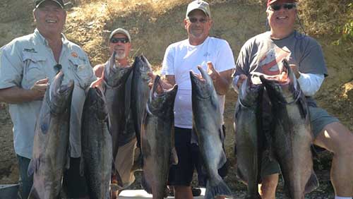 River Salmon Fishing In California