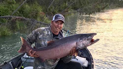 River Salmon Fishing In California